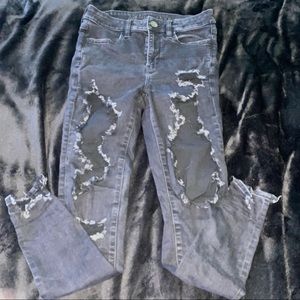 AE womens hi rise jeans